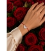 Bransoletka srebrna 925 serce grawer personalizowany